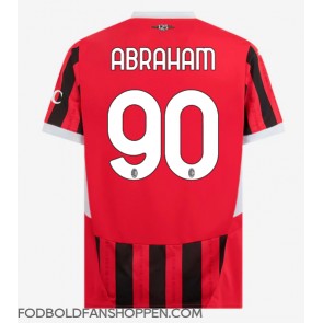 AC Milan Tammy Abraham #90 Hjemmebanetrøje 2024-25 Kortærmet